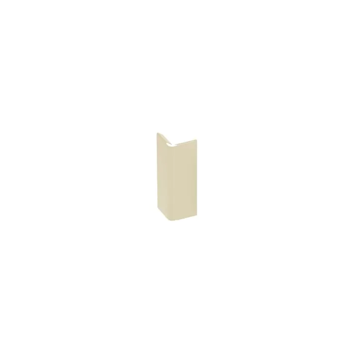Jonction angle sortant profilé 100 mm Blanc Perle | Jouplast