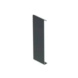 Jonction droite profilé finition 100 mm Anthracite | Jouplast