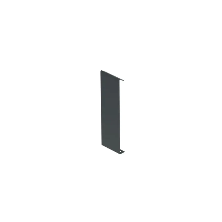 Jonction droite profilé finition 100 mm Anthracite | Jouplast
