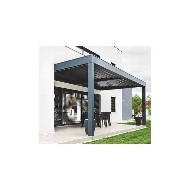Profilé finition clipsable 100 mm 2,40 m Blanc Perlé | Jouplast