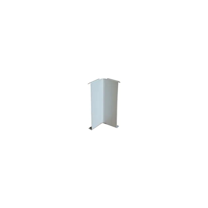 Jonction angle rentrant profilé 140 mm Gris alu | Jouplast