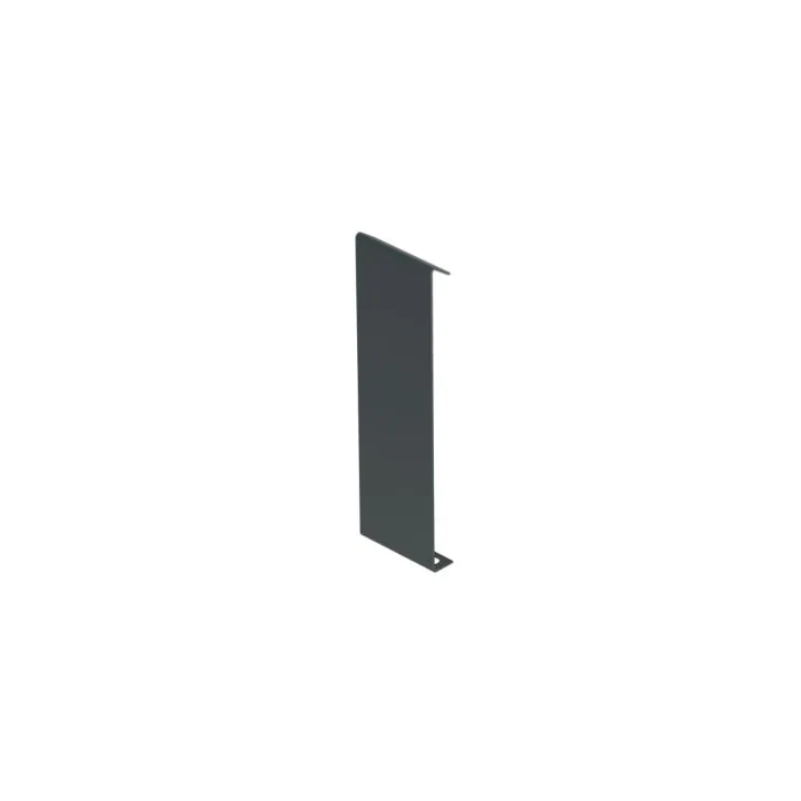 Jonction droite profilé finition 140 mm Anthracite | Jouplast