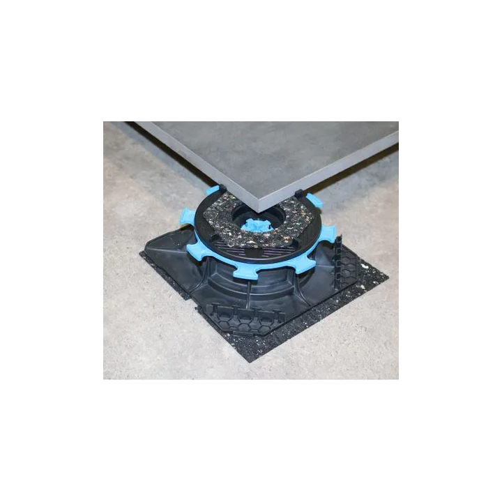 Tapis d'isolation anti-vibration 230x225 mm plot | Jouplast
