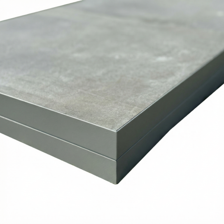 Profilé finition 240x10 cm retombée 8 cm Anthracite | YEED