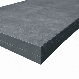 Profilé finition 240x10 cm retombée 8 cm Anthracite | YEED