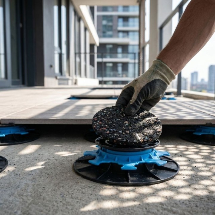 Gomme acoustique plot dalle ESSENTIEL à l'unité | Jouplast