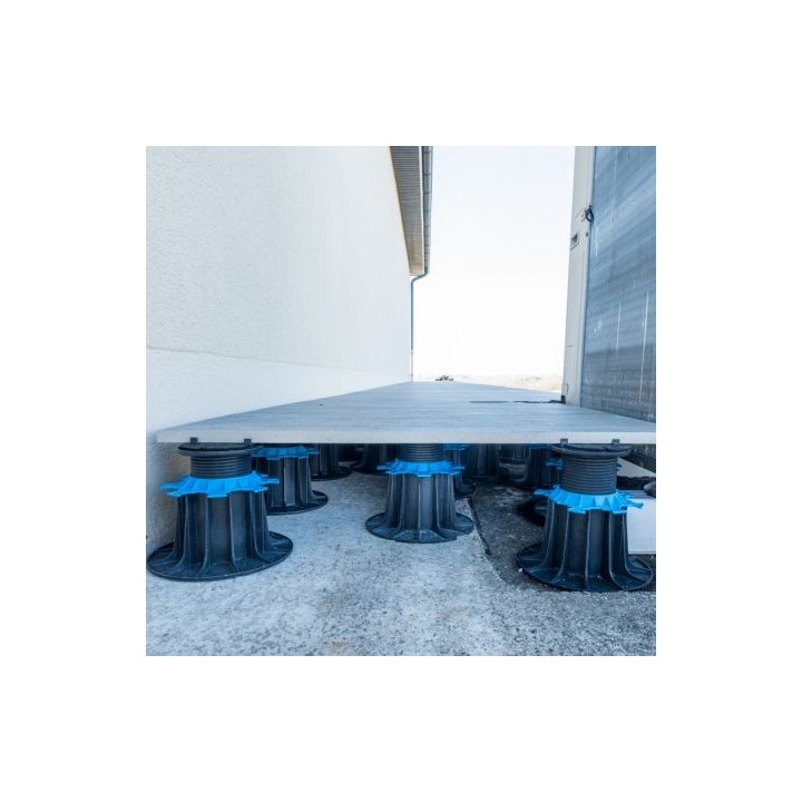 Plot réglable 140/230 mm terrasse dalle ESSENTIEL | Jouplast