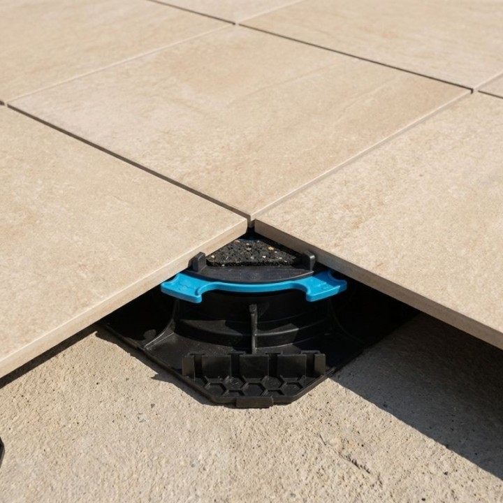 Plot réglable H28/40 mm terrasse dalle CLEMAN | Jouplast