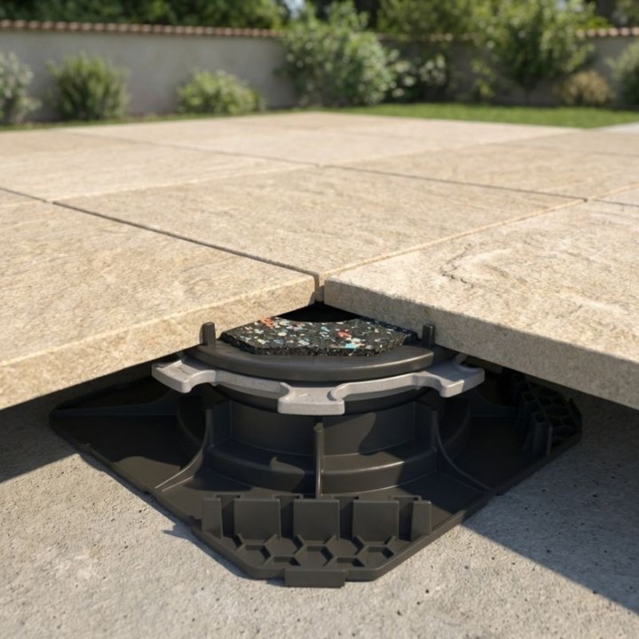 Plot autonivelant H40/55 mm terrasse dalle CLEMAN | Jouplast