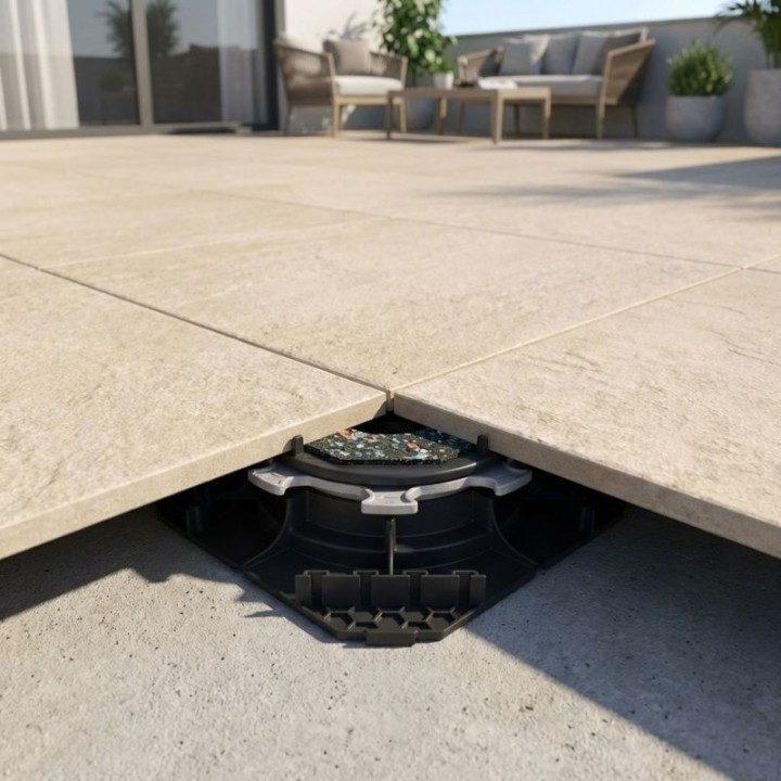 Plot autonivelant H40/55 mm terrasse dalle CLEMAN | Jouplast