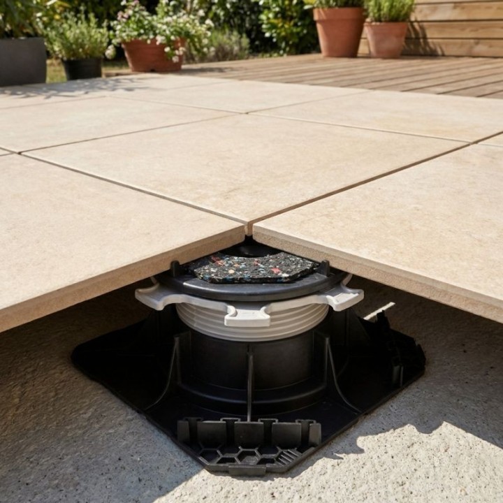 Plot autonivelant H55/80 mm terrasse dalle CLEMAN | Jouplast