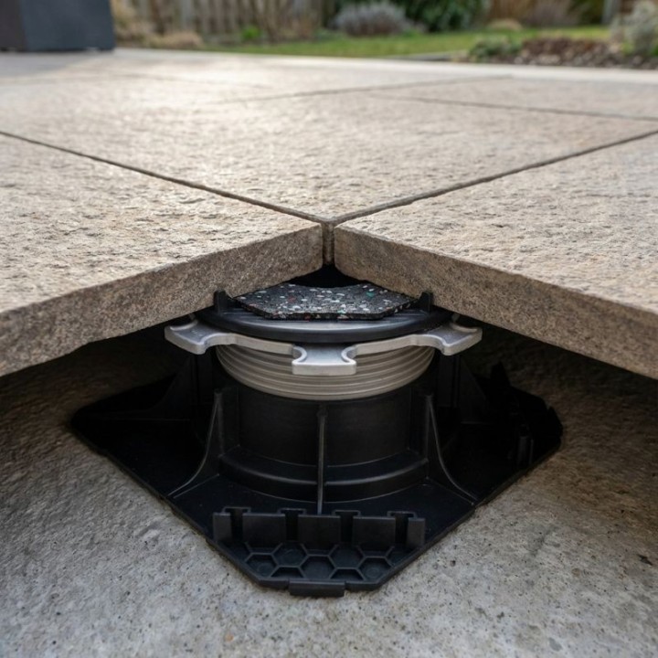 Plot autonivelant H55/80 mm terrasse dalle CLEMAN | Jouplast