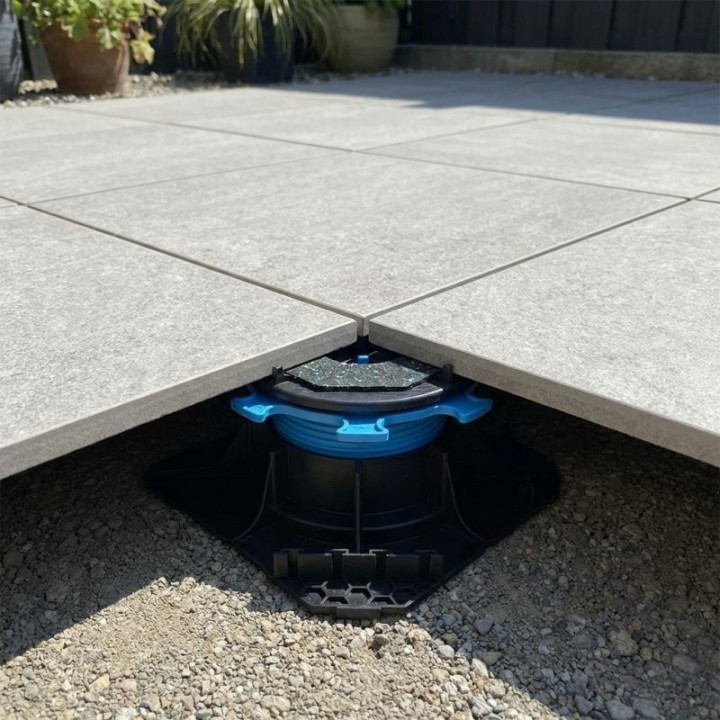 Plot réglable H55/80 mm terrasse dalle CLEMAN | Jouplast