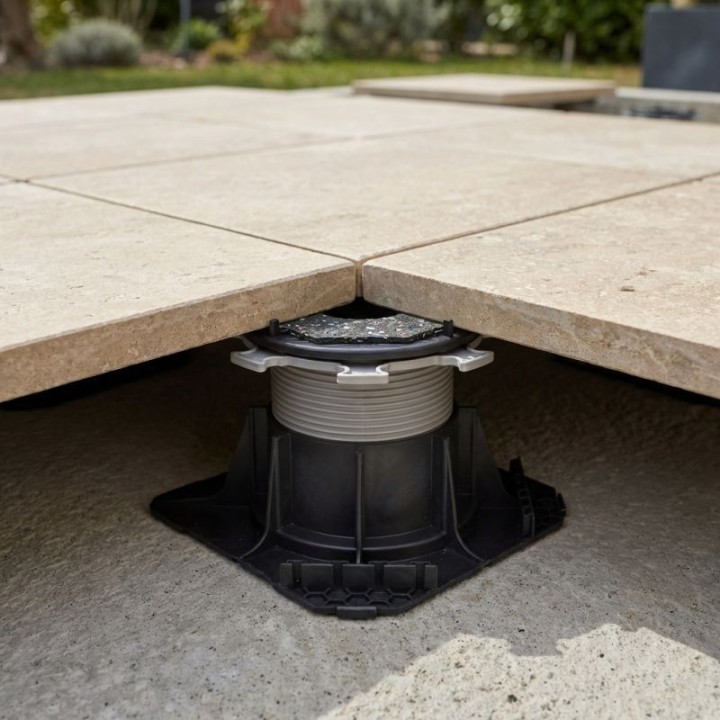 Plot autonivelant H80/130 mm terrasse dalle CLEMAN | Jouplast