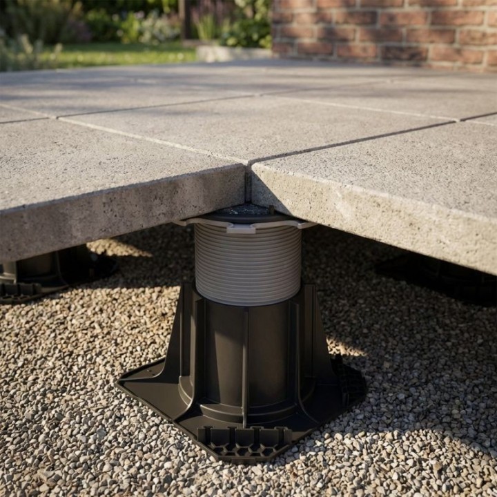 Plot autonivelant H130/230 mm terrasse dalle CLEMAN | Jouplast