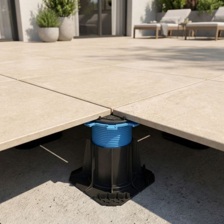 Plot réglable H130/230 mm terrasse dalle CLEMAN | Jouplast