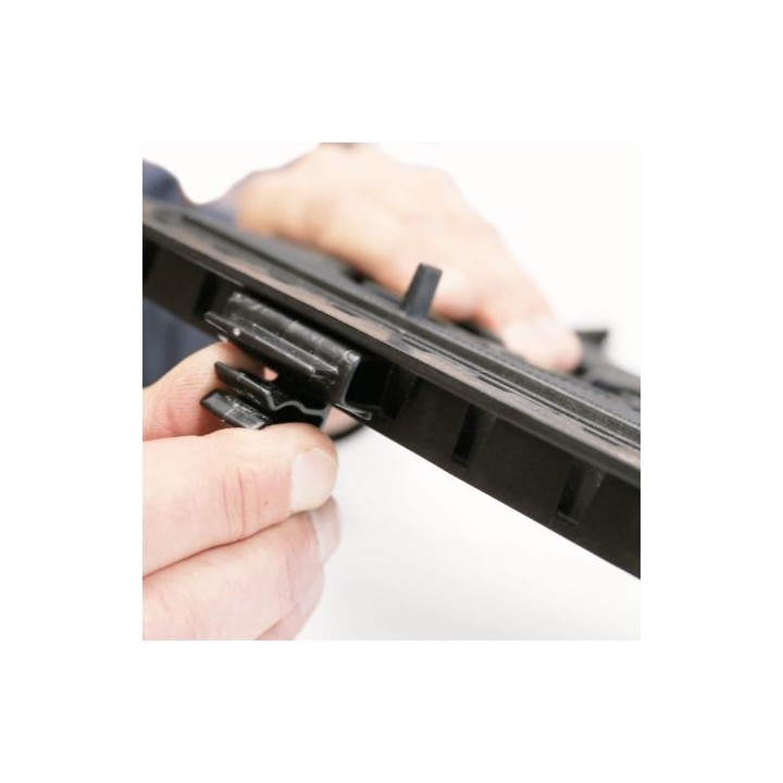 Clip de fixation profilé finition clipsable x8 | Jouplast