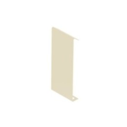Jonction droite profilé finition 70 mm Blanc Perle | Jouplast