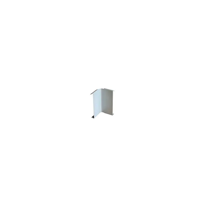 Jonction angle rentrant profilé 70 mm Gris alu | Jouplast
