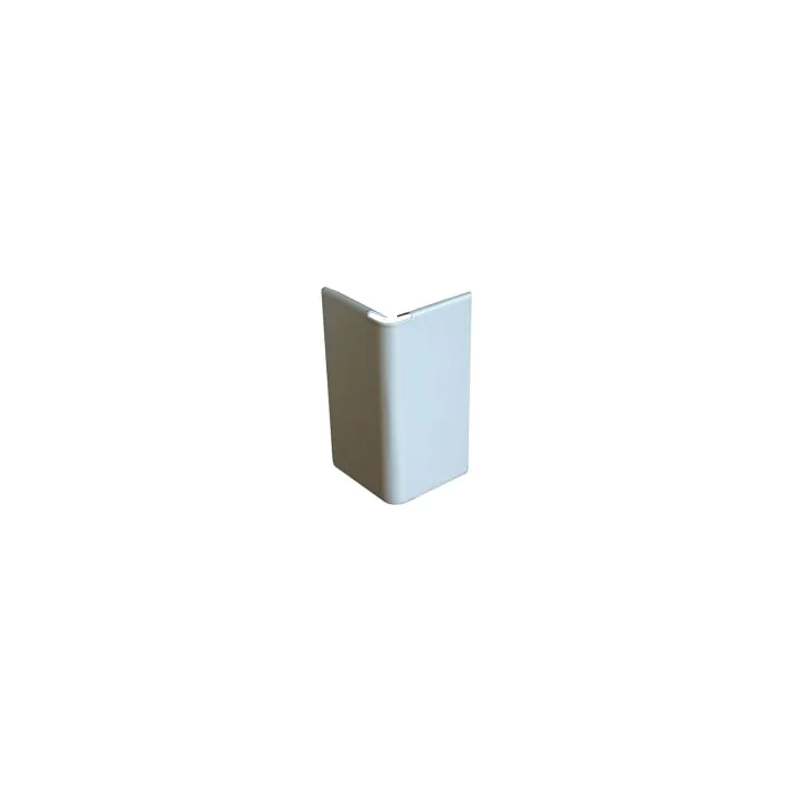 Jonction angle sortant profilé 70 mm Gris alu | Jouplast